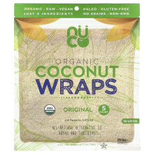 NUCO, Organische Coconutoomschrijvingen, Origineel, 5 Omschrijvingen (14 g) Elke