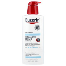 Eucerin, Zaawansowana Reparacja Lotion, Bez Wonii, 16,9 fl oz (500 ml)