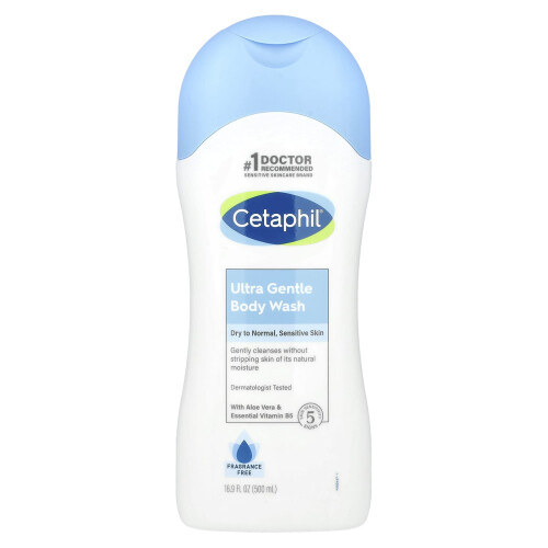 Cetaphil Κετάφιλ, Πολύ Ελαφριά Σώμα Καθαρισμός, Αroma-Free, 16.9 fl oz (500 ml)