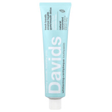 Davids Natural Toothpaste, Premium Hammastahni, Valkaiseva + Antiplaadi, Luonnollinen Spearmint, 5.25 oz (149 g)