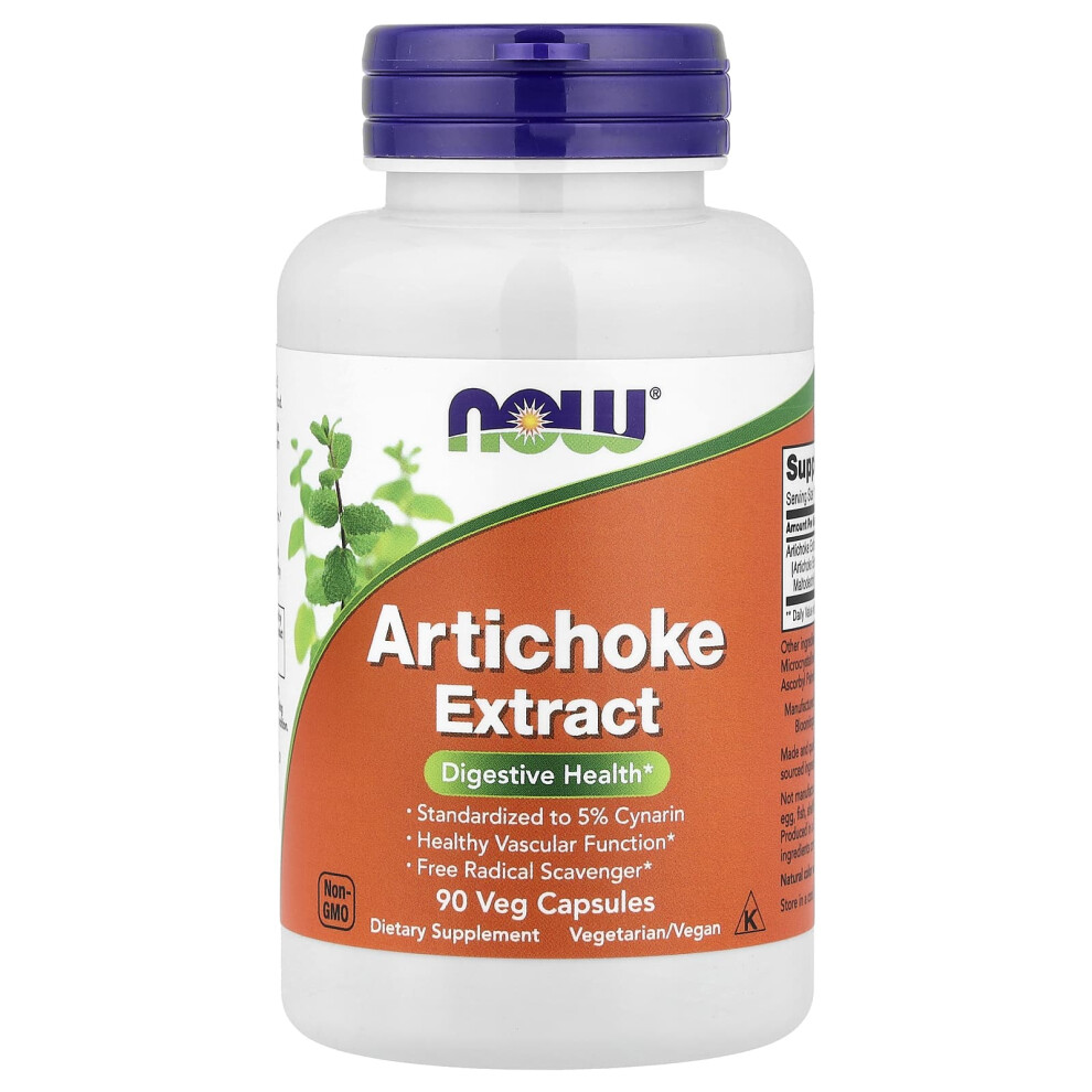 Now Foods Artichoke Extract, 450Mg - 90 Vcaps