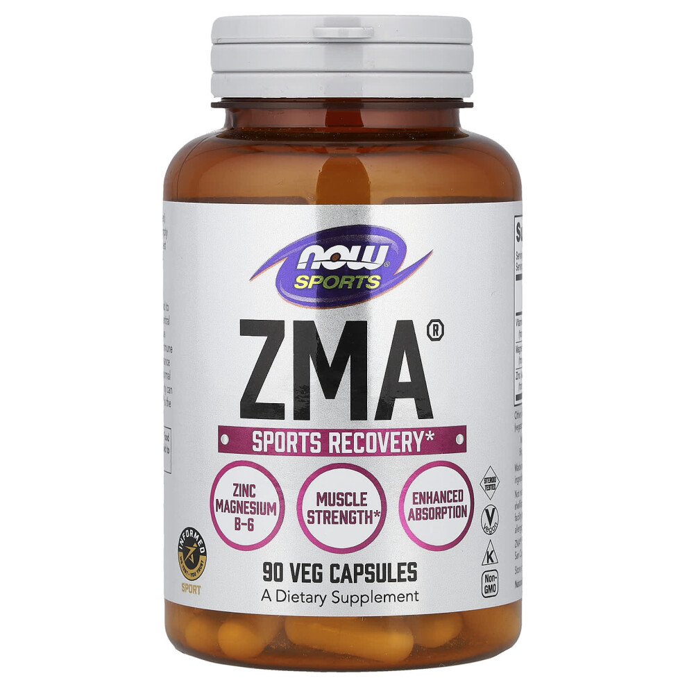 Now Foods Zma - Sports Recovery - 90 Vcaps
