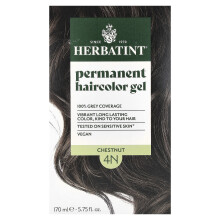 Herbatint, Permanent Hårväxt Gel, 4N Kastanj, 5,75 fl oz (170 ml)