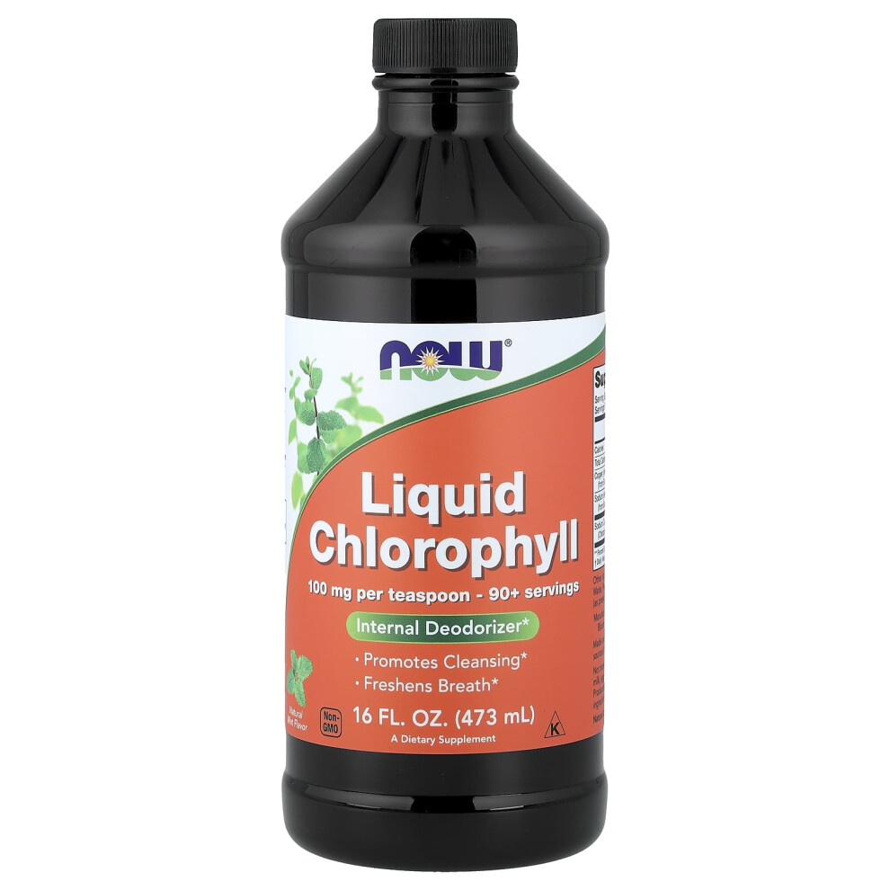 Now Foods Chlorophyll Liquid - 473 Ml. Green