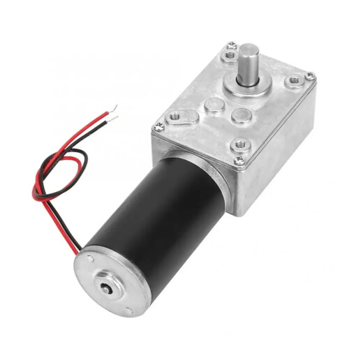 Κινητήρας με γρανάζια DC12V24V με σκουλήκι, κινητήρας άξονα D υψηλής ροπής 7-470 2