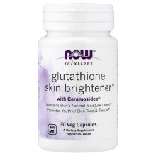 NOW Foods, Solutions, Glutathionehuidverhelder, 30 Vet Capsules