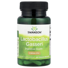 Swanson, Lactobacillus Gasseri, 3 miliarde CFU, 60 Capsule vegane DRcaps