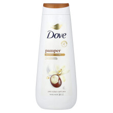 Dove, Pampering, Body Wash, Shea Butter & Vanilla, 22 fl oz (650 ml)