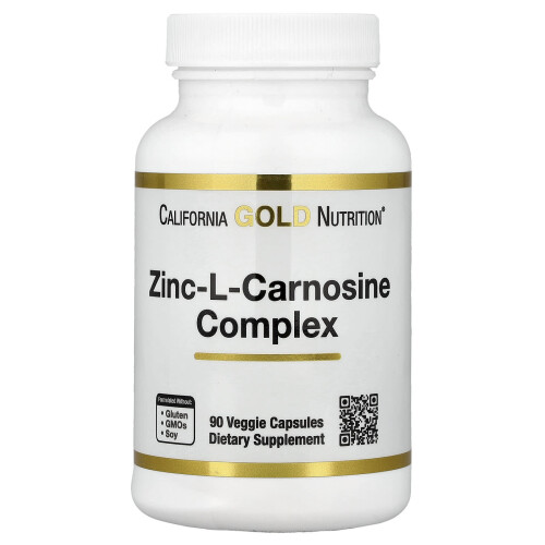 California Gold Nutrition, Σίδηρος-Λ-Καρνόζινη Σύνθεση, 90 Βοτανογενή Φυλλάδια