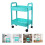 Rollwagenregal – PP, 50 x 38 x 26 cm 4