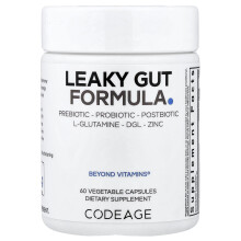 Codeage, Verdauung, Leaky-Gut-Formel, 60 Kapseln