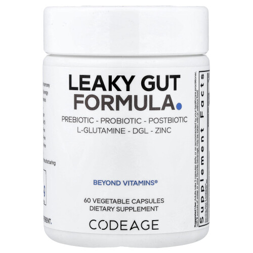 Codeage, Verdauung, Leaky-Gut-Formel, 60 Kapseln