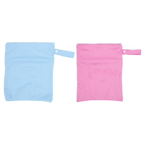 Sacs imperméables pour couches avec double fermeture éclair (2 pièces) 2