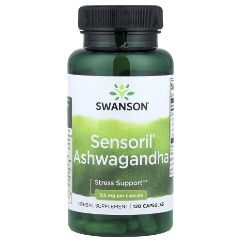 Swanson, Sensoril Ashwagandha, 125 mg, 120 Capsules