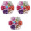 Handmade Brads for Crafts Assorted Color Safe PP Material 4