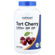 Nutricost, Kersenbottersap, 3.000 mg, 240 Capsules