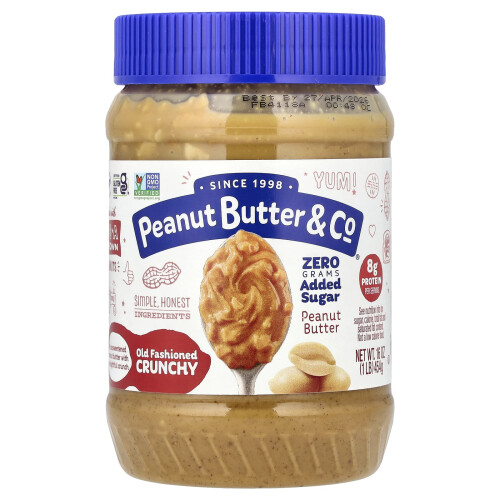 Peanut Butter & Co., Old Fashioned Crunchy, Κρέμα Νιόχι, 16 oz (454 g)