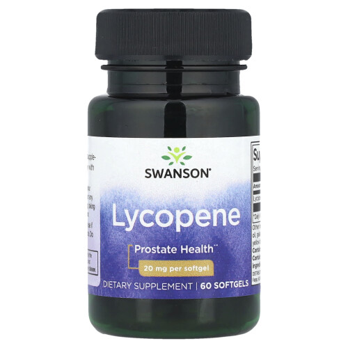 Swanson, Lycopen, 20 mg, 60 Softgels