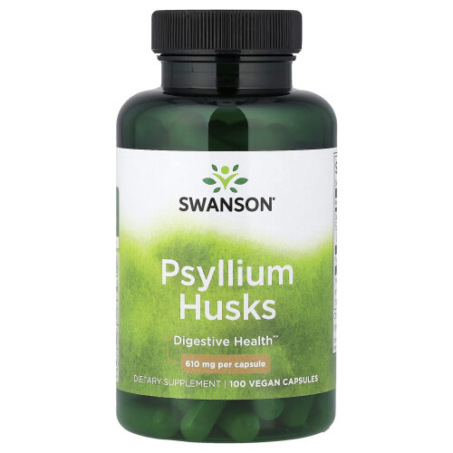 Swanson, Ψυλλίου Σάρκες, 610 mg, 100 Φιάλιες