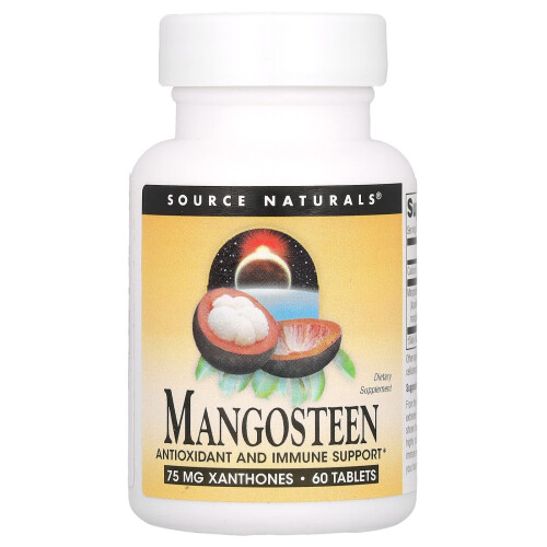 Source Naturals, Mangostan, 60 tabletek
