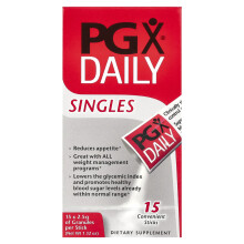 Natural Factors, PGX Daily, Singles, 15 Sticks, 2.5 g Per Stick