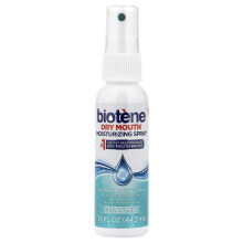 Biotene Dental Products, Tør Mundens Målgivende Spray, Gentle Mint, 1.5 fl oz (44.3 ml)