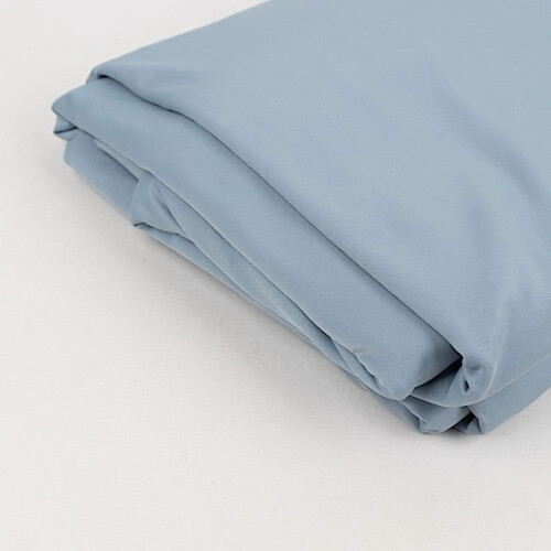 Tecido de elastano azul acinzentado com elasticidade em 4 direções, 10 jardas. 1