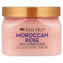 Tree Hut, Piekarnia Cukru Shea, Marokańska Róża, 18 oz (510 g)