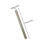 2-Pack Replacement Square Drive Spindle Bars for Door Handles with Easy Install Chamfered Ends 2