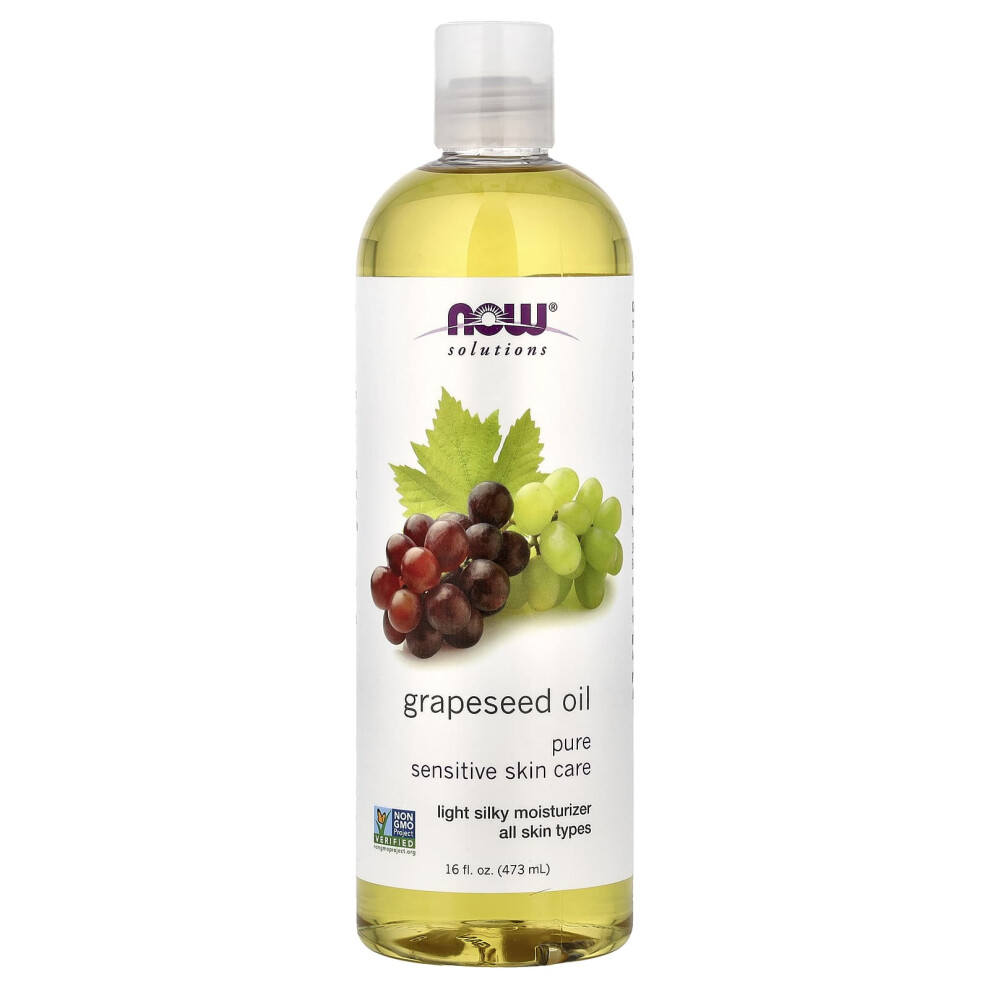 Now Foods Light Grapeseed Oil - 473 Ml.