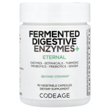Codeage, Fermenteret Dårligstof Enzymer+, 90 Capsules