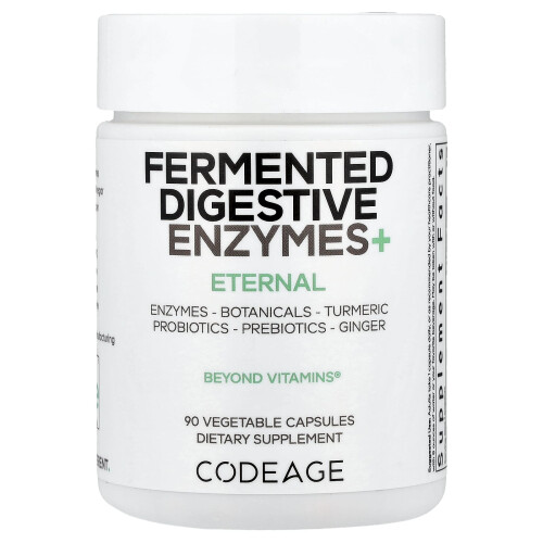 Codeage, Fermentált Emésztőenzimek+, 90 kapszula