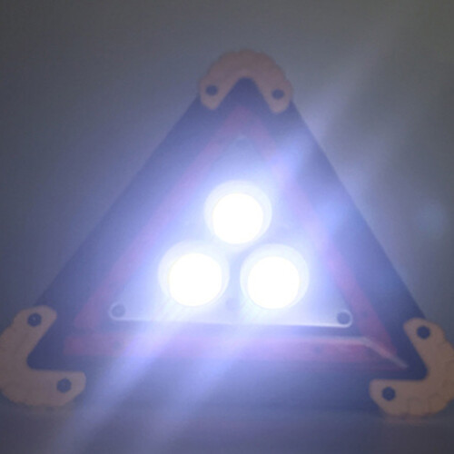 Gele Cob Work Light Waarschuwingslamp Voor Wegen 2