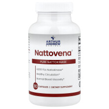 Arthur Andrew Medical, Nattovena, Pure Nattokinase, 180 Capsules