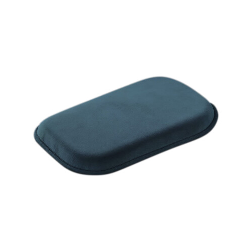 Car Armrest Box Height Pad Blue Universal 1