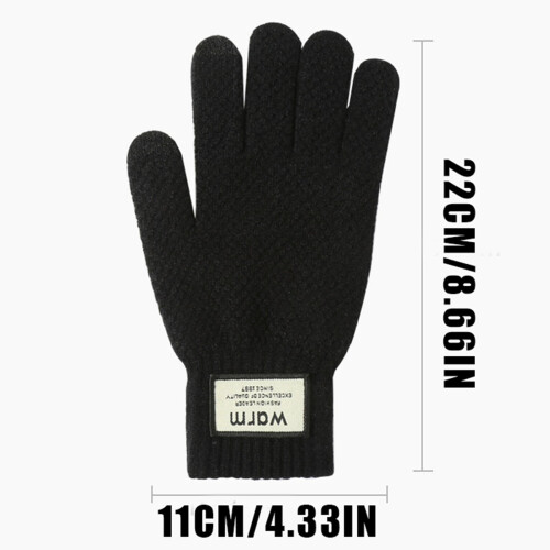 USB Heated Gloves Unisex Fast Heating Washable Knitted 2