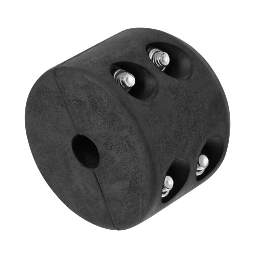 Spilkrogstop til ATV UTV, sort nylon og jern, holdbart tilbehør til beskyttelse af spilmotor 2