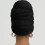 Μακρύ μαλακό κορδόνι κεφαλής Turban για μαύρες γυναίκες διπλής κατεύθυνσης 4