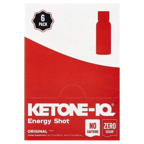Ketone-IQ, Klassisk Multiserving, 6 Flaskor, 2 fl oz (59 ml) Varje