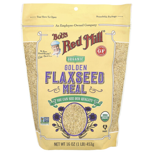 Bob's Red Mill, Økologisk Guld Linsermæl, 16 oz (453 g)