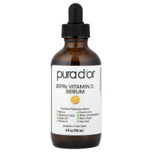 Pura D'or, 20% Serum Witaminy C, 4 fl oz (118 ml)