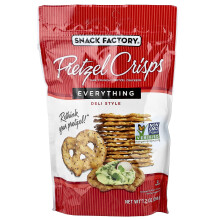 Snack Factory, Pretzel Crisps, Tutto, Stile Delicatessen, 7,2 oz (204 g)