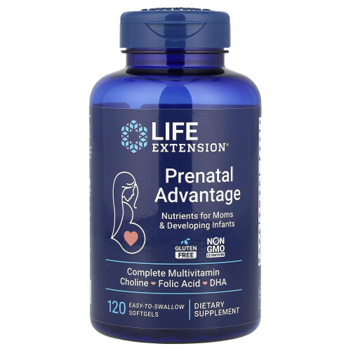 Life Extension, Πρενατάλ Αδβάντσε, 120 Εύκολα-Σβήνει Μυξώματα