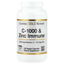 Super Nutrition, C-1000 & Železité imunita, 120 Veggie Capsulí
