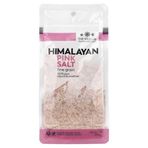 The Spice Lab, Himαλάγια Ροζ Πίγκ Σαλτ, Fine Grain, 1 lb (453 g)