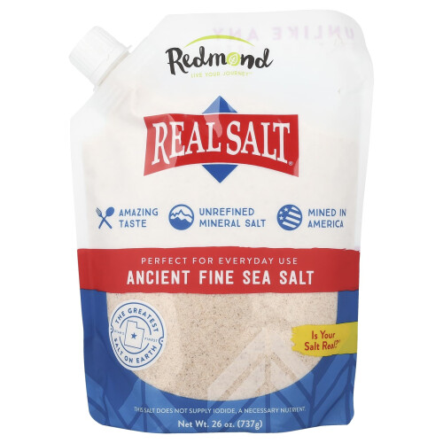 Redmond Trading Company, Αληθινό Σαλ, Αρχαία Καλή Θάλασσα Σαλ, 26 oz (737 g)