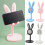 Bunny Phone Holder – Adjustable Desktop Stand 4