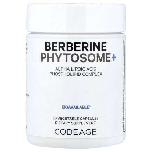 Codeage, Berberine Phytosome+, 60 Capsules