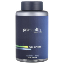 ProHealth Longevity, Puhtaasti Glytsiini, 1,000 mg, 120 Pillereitä