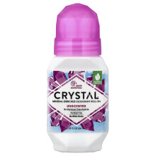 Deodorant Mineral-Enriched CRYSTAL, fără parfum, 2.25 fl oz (66 ml)